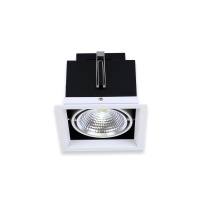 Светодиодный светильник карданный AR90-1 OD1 (220V, 1х20W, white)