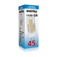Светодиодная (LED) Лампа Smartbuy-G4-4,5W/6400/G4 (SBL-G4 4_5-64K)