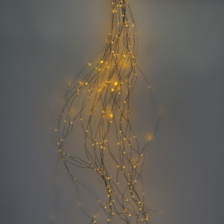 Светодиодная гирлянда Капелька (350Led, Yellow)