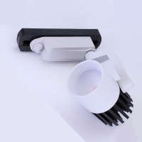 Трек для светильников 2L 0,2м NX5 (однофазный, 2 провода, черный)