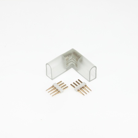 Соединитель угловой LN33 для RGB светодиодного неона 0616