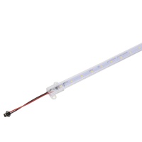 Светодиодная линейка в корпусе 2835, 12 led, 220V, 6W, 300mm, D212, white