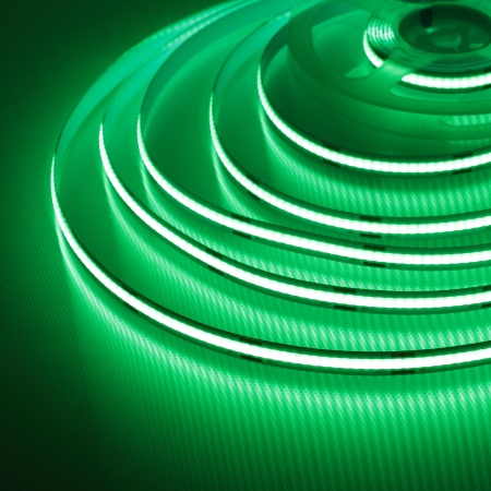 Светодиодная лента COB, 300 chip/m, green, 12V, IP20, A234