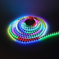 Светодиодная лента LUX class, 5050, 60 led/m, V62B, RGB-SPI (WS2812B), 5V, белый шлейф, IP33