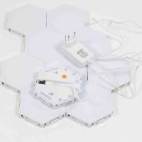 Светильник соты магнитные GOR8 (набор 10шт, 115мм, warm white)