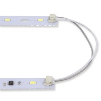 Светодиодная линейка 2835, 10 led, 220V, 5W, 350mm, D167, white