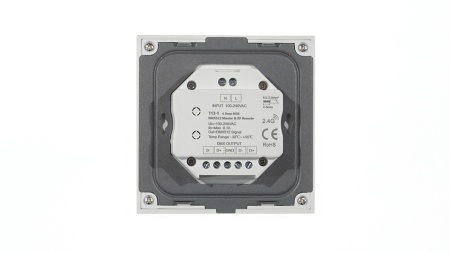 Сенсорная панель T13-1 White IC75 (220V, RGB, 4 zone, DMX12, RF 2.4GHz)