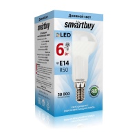 Светодиодная (LED) Лампа Smartbuy-R50-06W/4000/E14