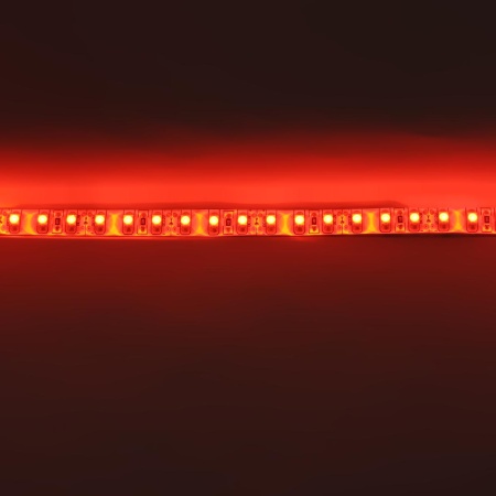 Светодиодная лента Standart PRO class, 3528, 120 led/m, Red, 12V, IP65