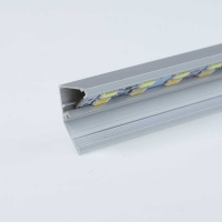 Алюминиевый профиль 553 (2000х20,5х9,8мм с отражателем)