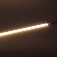 Светодиодная линейка COB в корпусе, 220V, 15W, warm white, 1000mm, D232