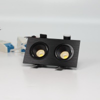 Светодиодный светильник встраиваемый 65 series black housing BW145 (6W,220V,day white)