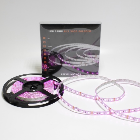 Светодиодная лента Class Premium, 5050, 60 led/m, RGB, 12V, IP65, А18
