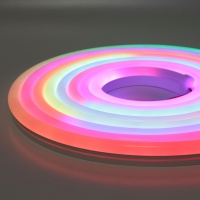 Светодиодный гибкий неон WS2811 12V RGB-SPI LN24