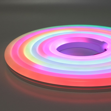 Светодиодный гибкий неон WS2811 12V RGB-SPI LN24