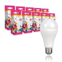 Светодиодная (LED) Лампа Smartbuy-A65-25W/3000/E27 (SBL-A65-25-30K-E27)