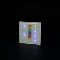 Сенсорная панель SR-2830RGB SR80 (12/24V, RGB, 434MHz/869.5MHz)