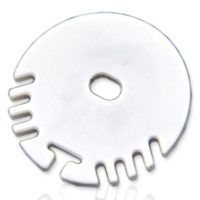 Заглушка с отверстием для профиля R001 (445)