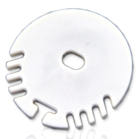 Заглушка с отверстием для профиля R001 (445)