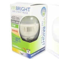 Светодиодная лампа MT-E27 bulb (5W, 220V, Dimm Day White)