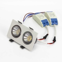 Светодиодный светильник встраиваемый 65 series white housing BW139 (6W,220V,day white)