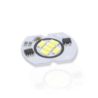 Светодиодная матрица 5730, 6 led, 220V, 6W, Ф32mm, D140, white