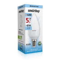 Светодиодная (LED) Лампа Smartbuy-C37-05W/4000/E14
