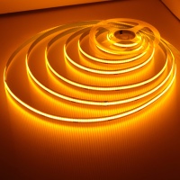 Светодиодная лента COB, 300 chip/m, yellow, 12V, IP20, A236