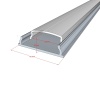 Алюминиевый профиль гибкий CX-A101 159 (2000х18х5,7мм с рассеивателем)