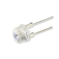 Светодиод ICL-8mm LE42 (yellow, 3lm, 90deg., clear)